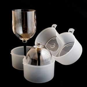 韓國製造 BOSO 便攜式戶外酒杯 - 2隻裝