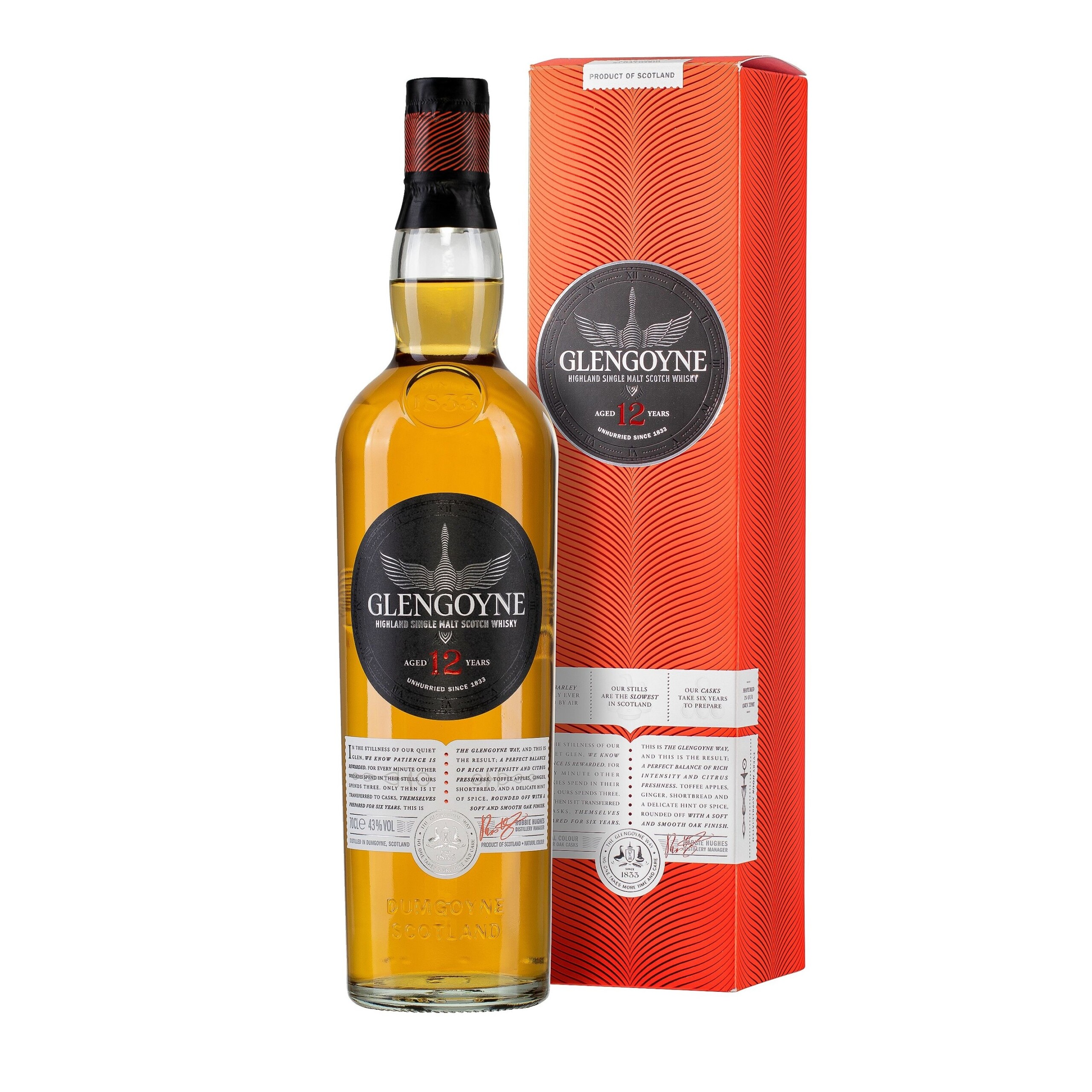 Glengoyne 12 Years Old Highland Single Malt Scotch Whisky AHA SHOP