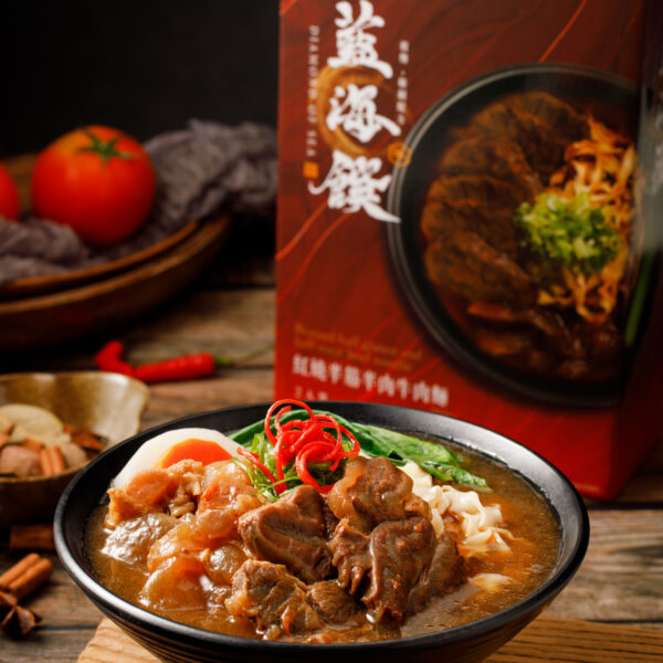 藍海饌 紅燒半筋半肉麵 (2入裝)