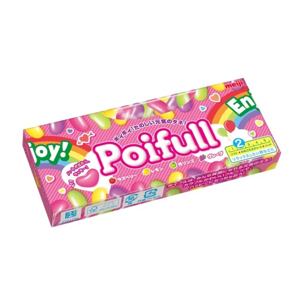 明治 Poifull 腰豆橡皮糖 (果汁味) 53g