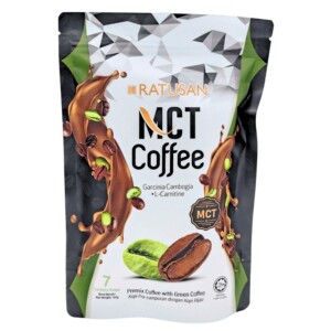 RATUSAN MCT Coffee 綠咖啡混合飲料 便攜裝 140g (7包 x 20g)